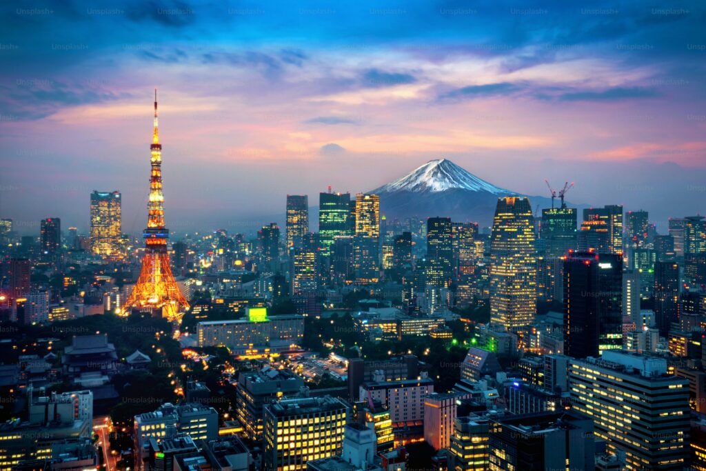 Best Places to Visit in Tokyo for Tourists Skyline view of Tokyo featuring iconic landmarks and modern architecture.